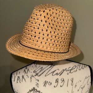 Stylish Tan Fedora Hat
